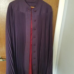 Beautiful Plum/Scarlet Cape